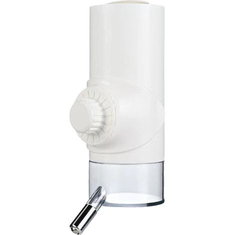 Distributeur D Eau Pour Chien - Bouteille En Acier Inoxydable Avec Boule Étanche - Pour Cage Ou Transport - 500 Ml (1/5)