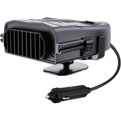 2-in-1 Auto-Lüfterheizung, 12 V, 150 W, tragbare 360°-Drehheizung mit Zigarettenanzünderstecker, Entfroster und Entfeuchter (1/5)