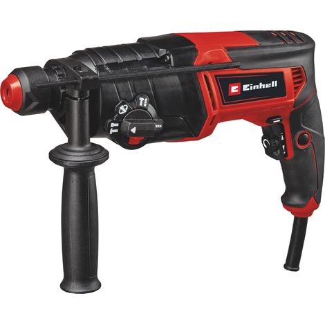 Einhell Bohrhammer TC-RH 800 4F (800 W, 2.6 Joule, Bohren + Hammerbohren + Meißeln mit/ohne Fixierung, pneumatisches Schlagwerk, SDS-Plus, Dauerlaufarretierung, inkl. E-Box) (1/5)