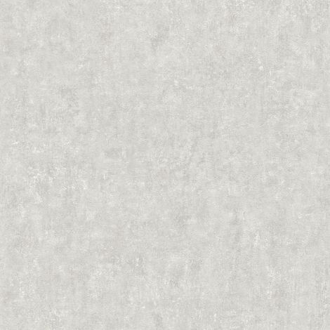 Plaster look wallpaper wall Profhome 386932 hot embossed non-woven wallpaper slightly textured with decorative render look matt grey light grey white 5.33 m2 (57 ft2)