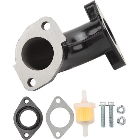 Kit de joint de collecteur d'admission moteur en alliage d'acier de 26 mm avec filtre à carburant pour quads et motos tout-terrain 110cc, 125cc, 140cc et 150cc (1/5)