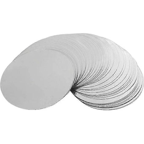 200 disques verseurs à vin argentés de 7,6 cm (3 pouces) avec bec verseur anti-goutte pour tonneau à vin-AquaForge (1/5)