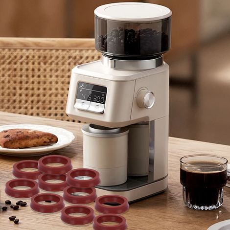 Kit de juntas para cafeteras [10 piezas] Kit de mantenimiento Junta tórica de silicona Diámetro 2,25 cm (1/5)