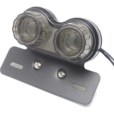 Motorradlicht mit 40 LEDs, Brems- und Rücklicht für Kotflügel, 12 V