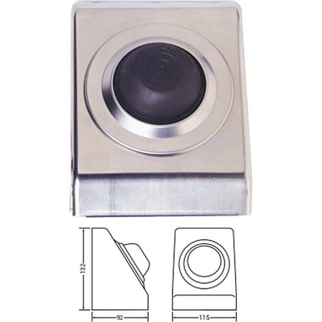 Pulsante a Pedale TODINI - Compatibile con Cassette Linea IDEA AIR, IDEA BLU AIR, HIDROBO x AIR Acciaio Ino x Spazzolato