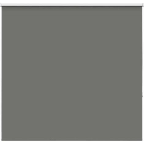 Verdunkelungsrollo Grau 165x175cm Stoffbreite 161,6cm Polyester