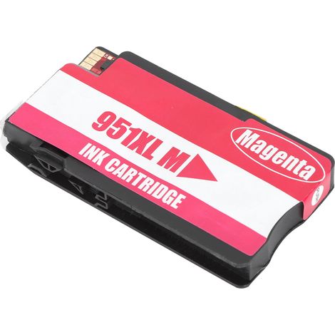 Cartouche d'imprimante pour HP 951XL 8610 8600 251dw 276 8620 - Fournitures d'encre pour bureau et école - Rouge (1/5)
