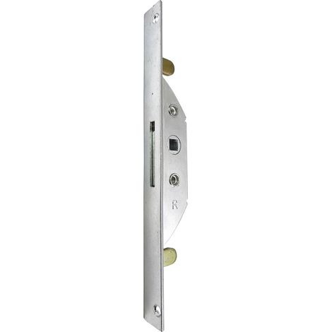Einstecktrieb mit Stulp eckig, ohne Einlegestange, rechts, Zubehör Fensterbeschläge, Fenstergetriebe für Fenstergriff (1/2)