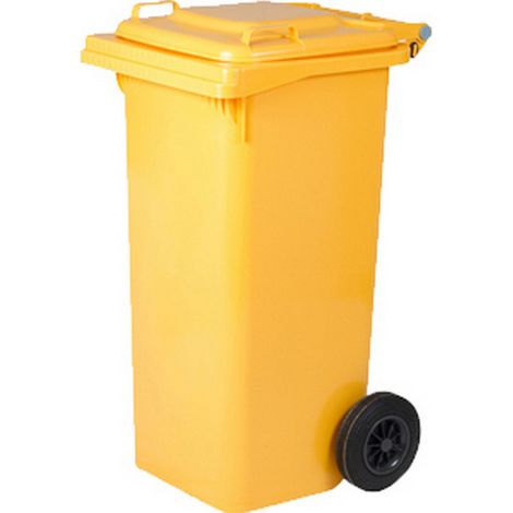 PATTUMIERA 120 L CON RUOTE GIALLO MP (1/2)