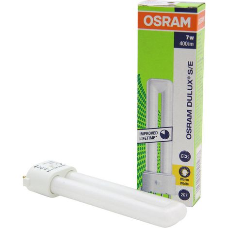 Osram DULUX S/E Energy-saving Lamp 7W/830 2G7 FS1