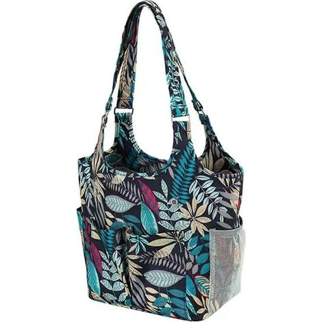 Sac de Rangement d’Outils de Tricot Capacité Sac de Rangement Portable Baguettes Sac à Laine Sac Portable Clair et Visible Oxford S (1/5)