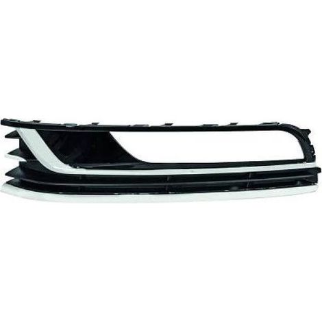 Grille de pare-choc avant gauche noire Highline Volkswagen Passat B7 2010-2014