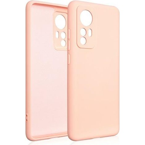 Custodia in silicone Beline per Xiaomi 12, colore oro rosa (1/3)