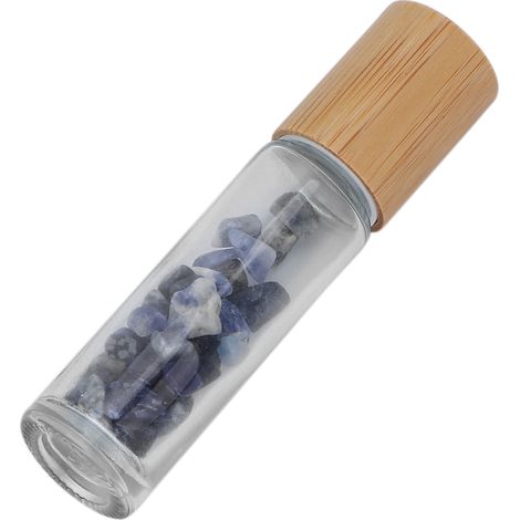 Flacons roll-on en pierre naturelle pour huiles essentielles, échantillon de parfum de 10 ml. (1/5)
