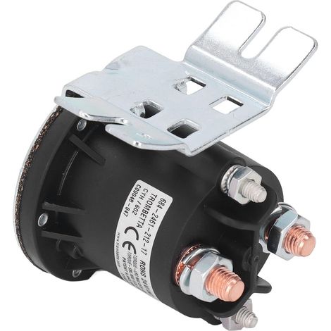 Lntyq Contacteur DC24V 150A Compatible avec Chariot élévateur TROMBETTA, Contacteur de Pompe à Huile Haute sensibilité Stable, Numéro OE 684 2461 212 17 (1/4)