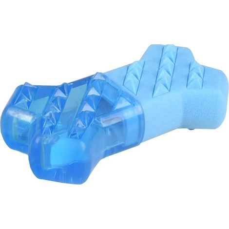 Jeu rafraîchissant Snowy os bleu 13 cm pour Chien (1/5)