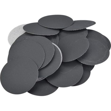 50pcs (1500) Disques de Ponçage Tampons 50mm Papier à Poncer Assorti Ponçage Papier de Polissage Granularité pour Ponceuse Orbitale Aléatoire (1/5)