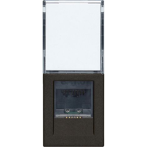 VIMAR - 30339.13G Presa RJ45 Netsafe Cat6 UTP nero