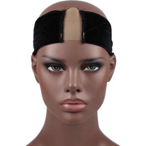 Bandeau Velours Anti-Glisse pour Perruques Dentelles, Bande Flexible Confort pour Lace Frontals et Cheveux (1/5)