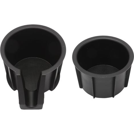 Set di 2 inserti per la console centrale per portabicchieri 4RUNNER (2014-2021). Sostituisce i codici ricambio 66991-35030 e 66992-35030. (1/5)