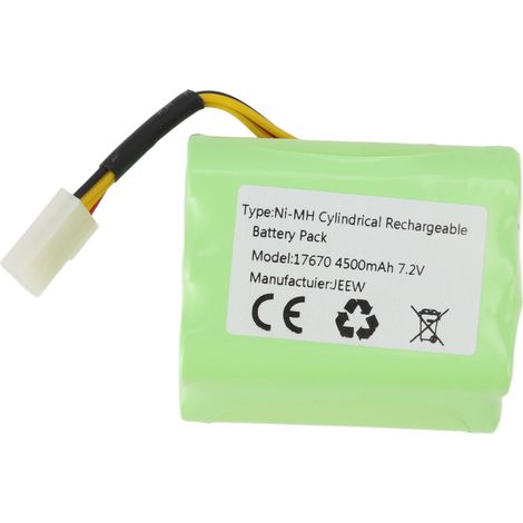 Batterie de remplacement 7.2V 4500mAh pour balayeuse Neato XV11 XV12 XIV14 XV15 XV21 - Graphite (1/5)