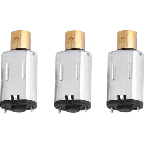 3 Pièces Ensemble de Moteur de Vibration de Roue Excentrique B de Haute qualité pour Accessoires d'instruments de beauté Moteur Vibrant électrique pour Ventilateur R et Plus (1/4)