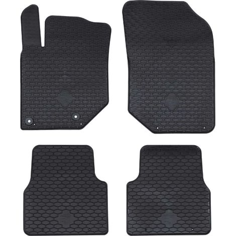 Car Mat 4 pcs suitable for C4 2021- Rubber vidaXL