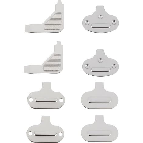 Set mit 8 flachen Metallschraubendrehern für Nähmaschinenreparaturen, Spulenspannungseinstellung und Plattenschrauben (1/5)