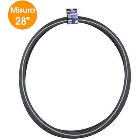 Trade Shop - PNEUMATIO BICICLETTA CORSA RIFLETENTE 28" 1.75 MIT BITES - (1/2)