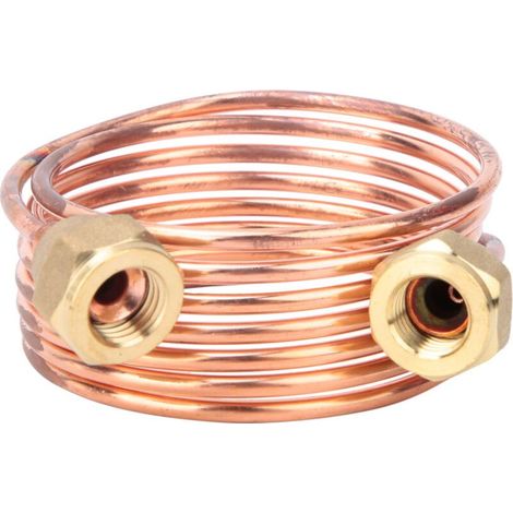 Tuyau Capillaire en Cuivre Souple - 2.8mm, G1/4", 1.5m - Pièces de Réfrigération (1/5)