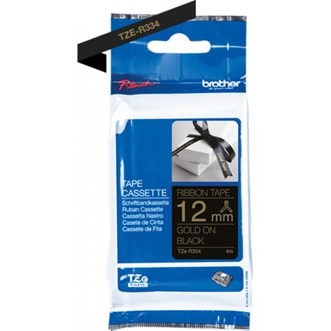 Brother TZE-R334 Farbband Gold