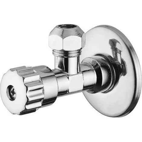 Rubinetto sottolavabo con vitone attacchi 1/2 x 10 (1/2)