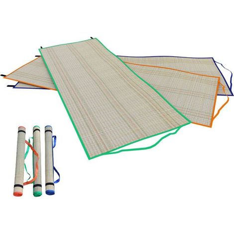 Asciugamano da spiaggia - MARBUENO - 70 x 180 cm - Plastica - Pieghevole - Multicolore