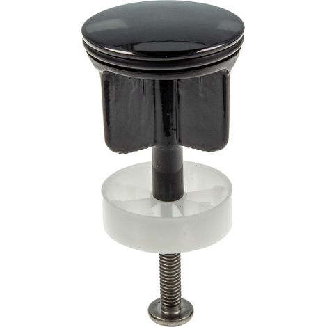 tecuro Excenterstopfen Ø 40 mm für 1 1/4 Zoll Ablaufventil - schwarz (RAL 9005) (1/5)