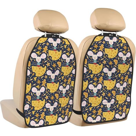 Novastar Lot de 2 tapis protection pour siège arrière voiture – (1/5)