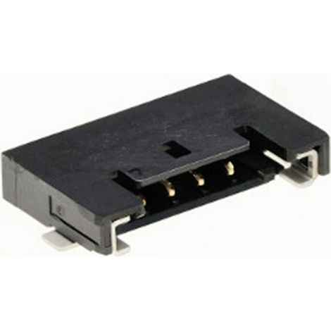 Molex Einbau-Stiftleiste (Standard) Polzahl Gesamt 4 Rastermaß: 1 mm 5037630491 1 St. Tape on Full