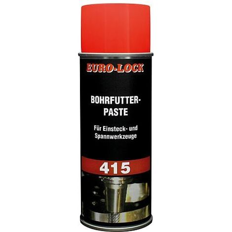 Spray de pâte pour mandrin de perceuse, EURO-LOCK LOS 415 bombe aérosol 400ml