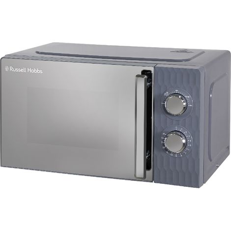 Russell Hobbs Grey Microwave Manual Honeycomb 700W 17L RHMM715G (1/4)
