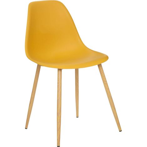 Sedia taho 44cm ocra - Atmosphera créateur d'intérieur