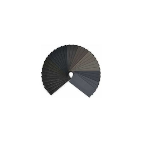 Schleifpapier, Körnung 120 bis 3000, Wasser-/Trockenschleifpapier, 22,9 x 9,1 cm, zum Polieren von Metall, Holz, Autos, nass（42 Papier） (1/5)