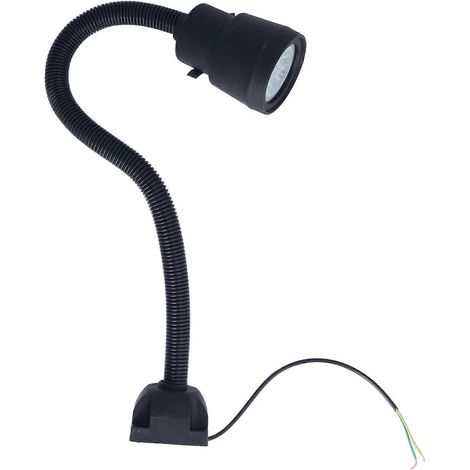 Lampe de travail LED 5 W à rotation à 360° avec tige flexible universelle pour machines-outils CNC 24 V/36 V (1/3)