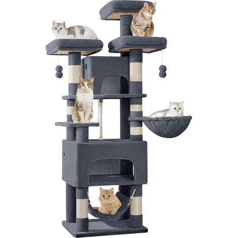 Grand Arbre à Chat, XL Tour de Jeux pour Chats Intérieur (1/5)