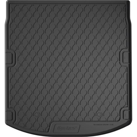 Vasca baule su misura in gomma sintetica - compatibile per Audi A4 4p (11/1509/24)
