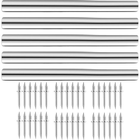 Lot de 10 Équerres en Nylon L 90 Degrés, Supports en Plastique pour Fixation D’étagères et Cloisons, Petite Équerre Stable pour Toilettes Publiques et Meubles en Bois (1/5)