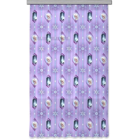 Voilage taille L La Reine des Neiges Portrait Elsa de Disney 140CM X 245CM (1/4)