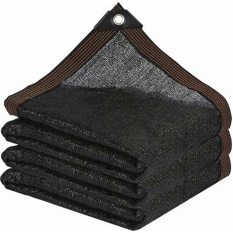 GABRIELLE 3x10 m Tela de sombra HDPE transpirable Protección rayos UV 90-95% para jardín Terraza Red de protección solar