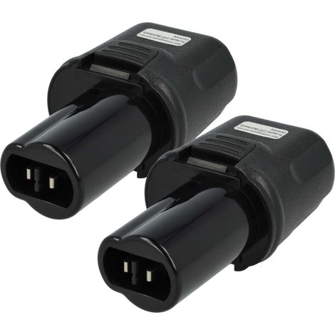 vhbw 2x Akku Ersatz für Dewalt DE9054, DE9054-XJ für Werkzeug (3300 mAh, NiMH, 3,6 V)