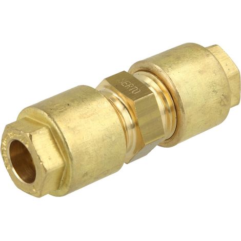 Raccord à vis droit 12 mm x 12 mm
