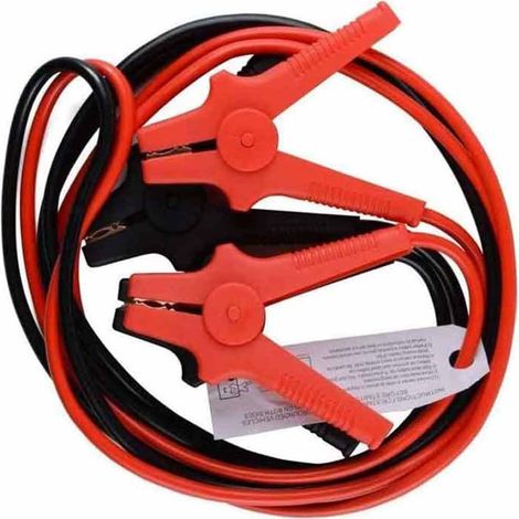 Cavi Batteria 220 Ampere per avviamento Emergenza Motore Auto e Camper pinze 3 Metri 220a Sezione 16 mm² (1/5)