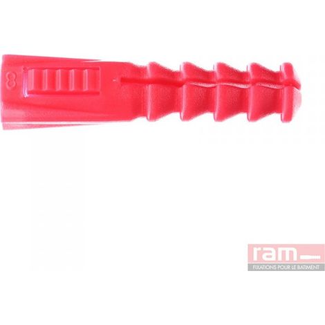 Cheville POLYETHYLENE RAM R 8X39 Sans collerette - 1 pièce (1/2)